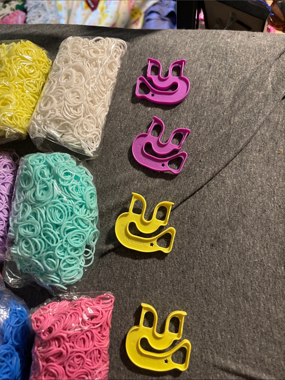 Assorted Color Craft Rubber Bands - Multicolor Pack - Picture 3 of 9